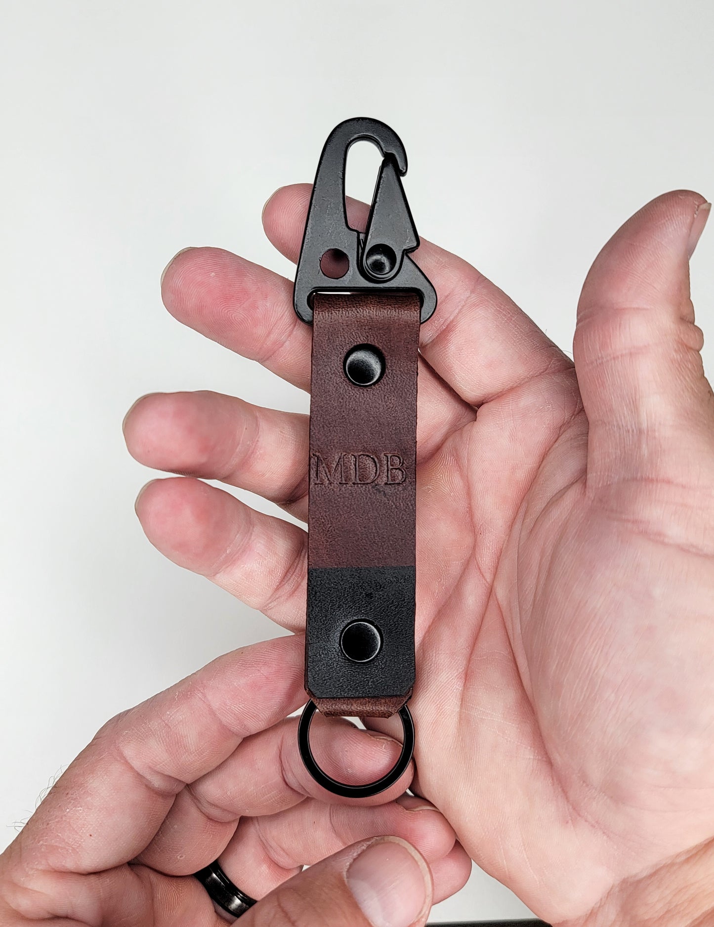 Brazilian Jiu Jitsu BJJ Ranked Keychain - Blue Purple Brown Black Belt