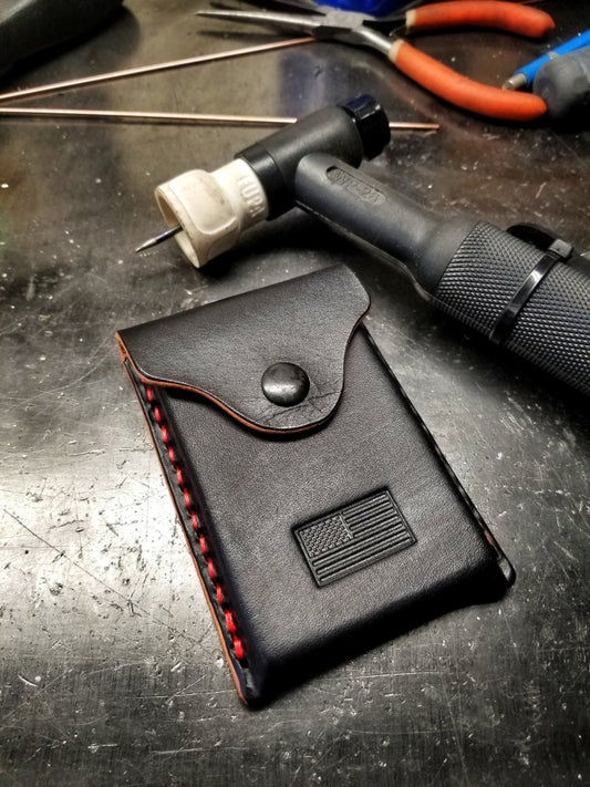 American Flag Card Holder