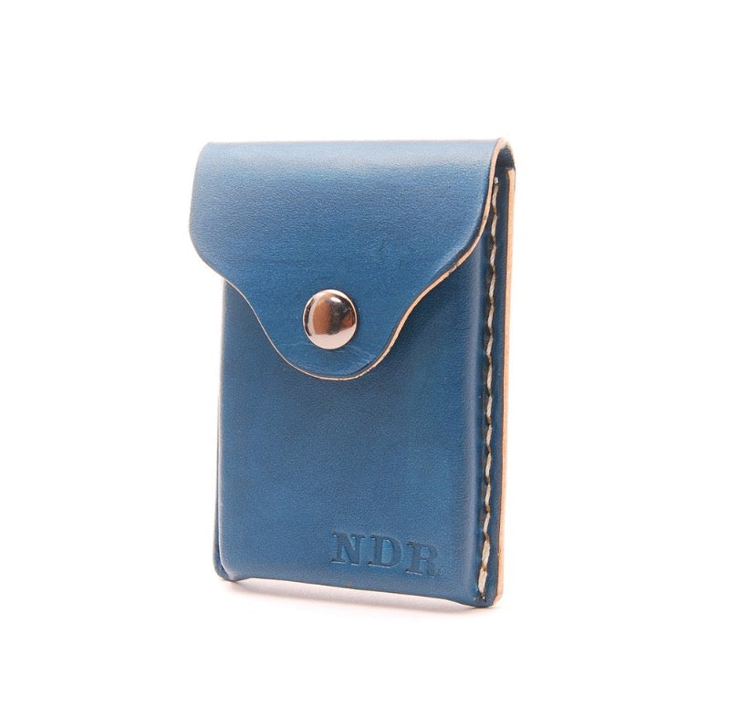 Leather Business Card Holder Personalized