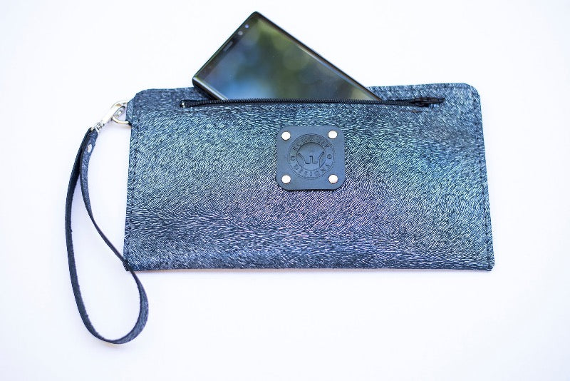 Javelina Hide Leather Clutch | Limited