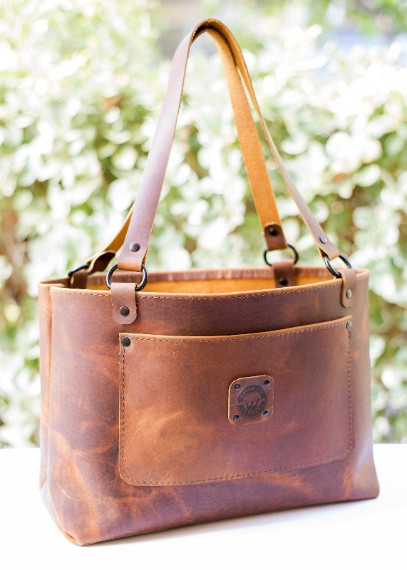 The Whitney Leather Tote Bag