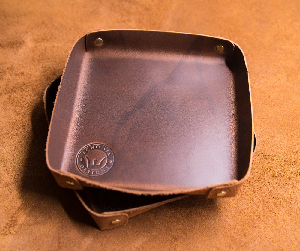 Leather Valet Tray