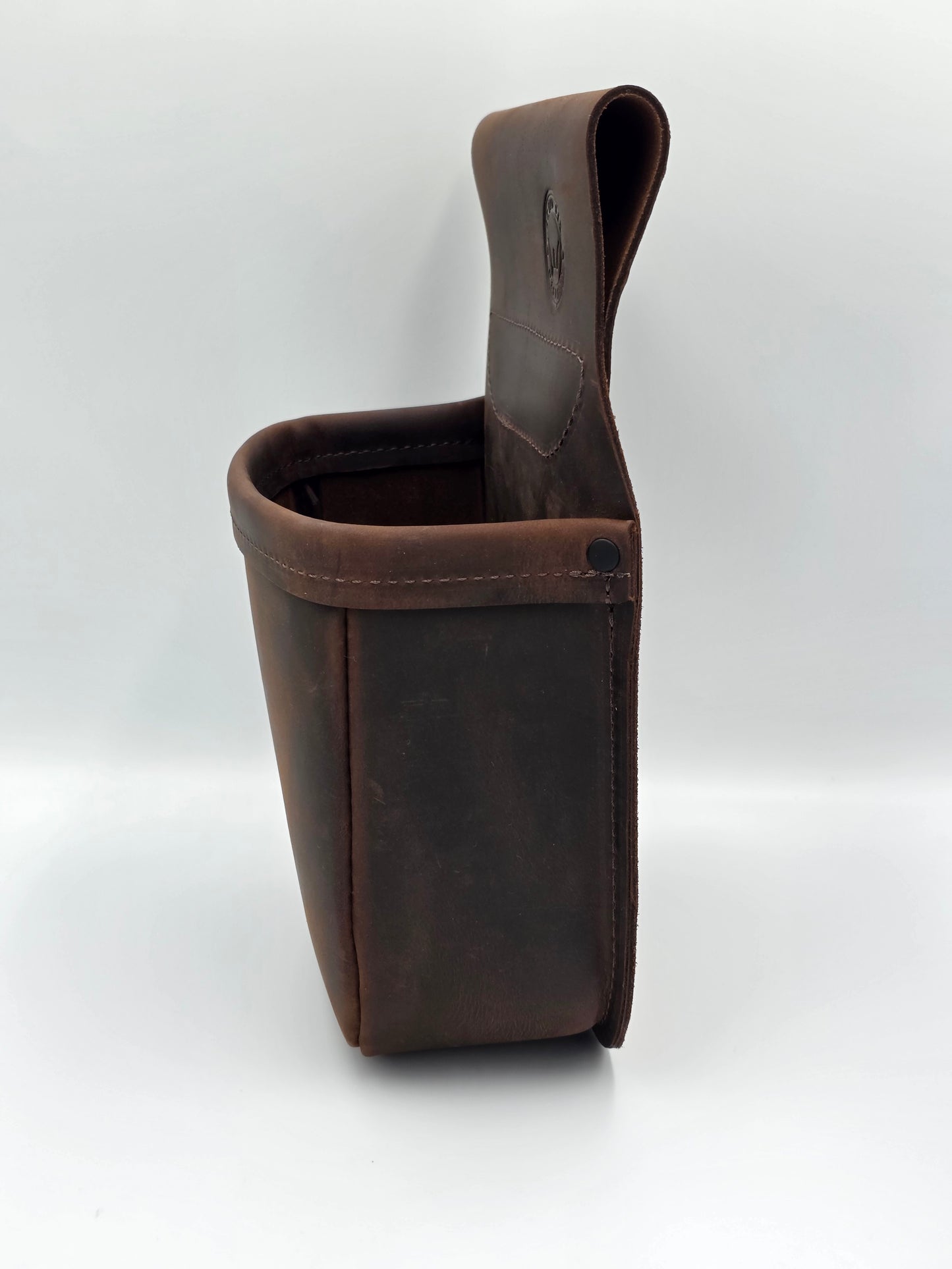 Leather Shotgun Shell Pouch - Single Pocket - Sundance Leather