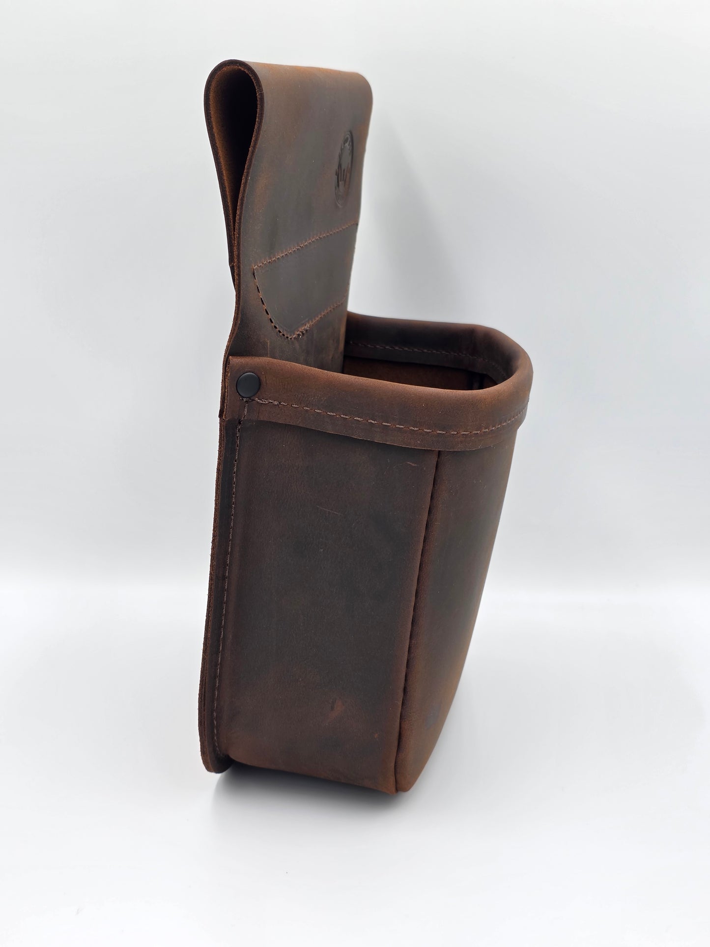 Leather Shotgun Shell Pouch - Single Pocket - Sundance Leather