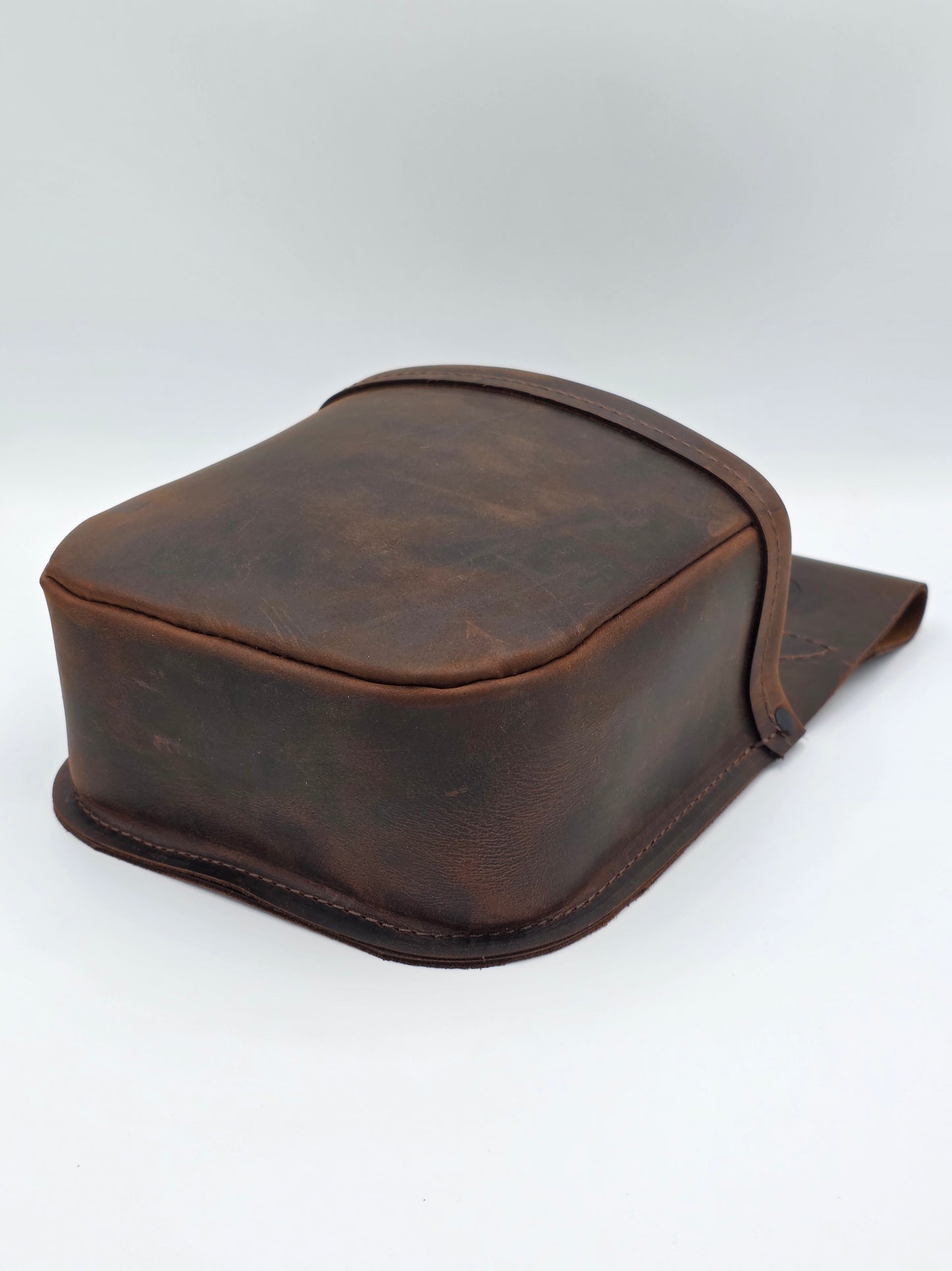 Leather Shotgun Shell Pouch - Single Pocket - Sundance Leather