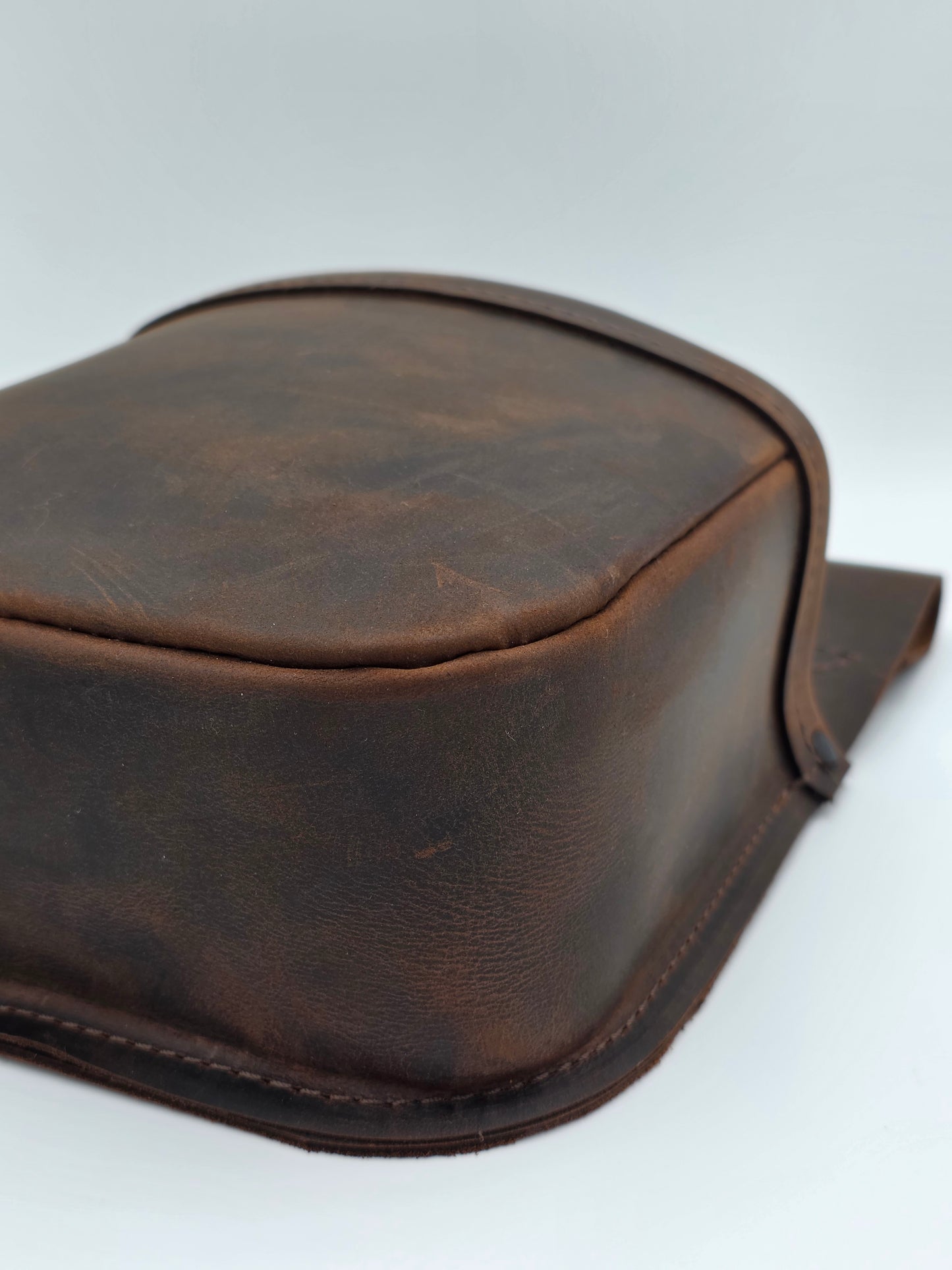 Leather Shotgun Shell Pouch - Single Pocket - Sundance Leather