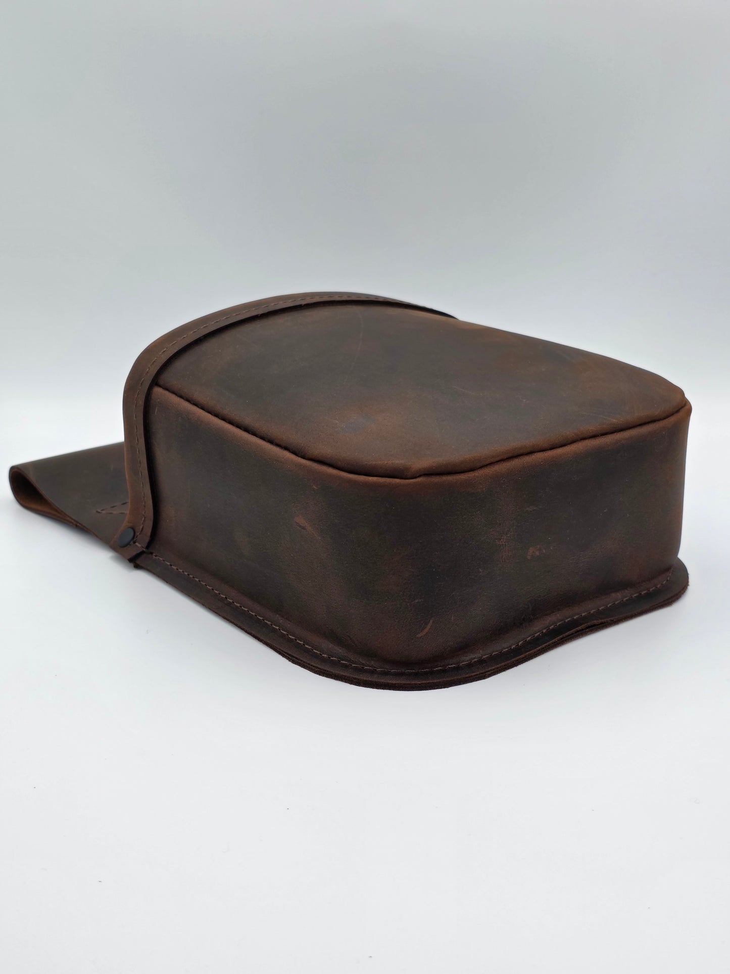Leather Shotgun Shell Pouch - Single Pocket - Sundance Leather