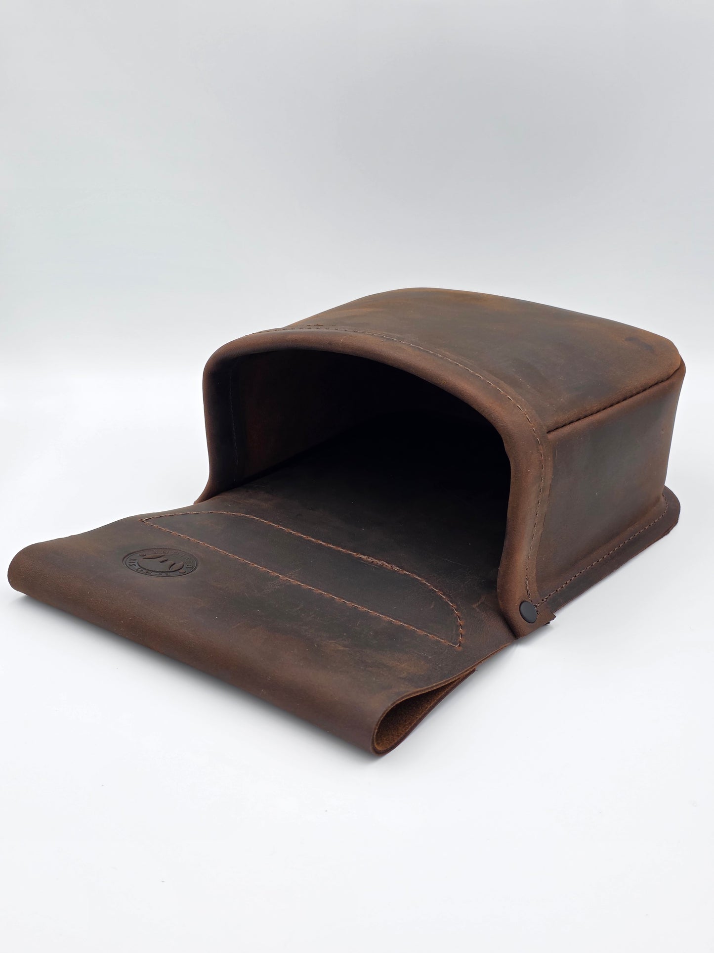 Leather Shotgun Shell Pouch - Single Pocket - Sundance Leather