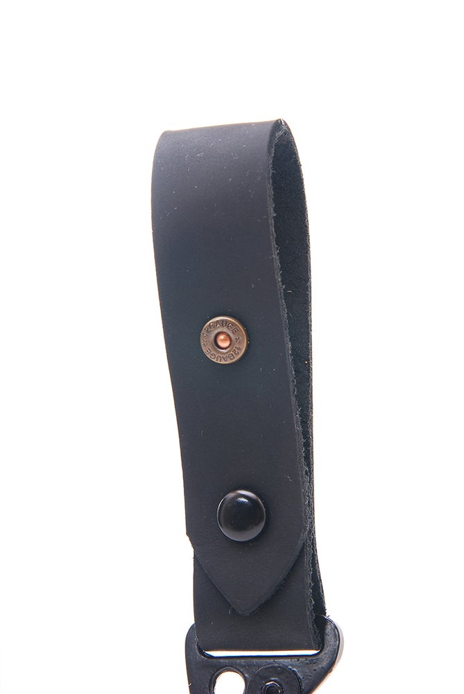 Leather Shotshell Hanging HK Belt Clip Keychain