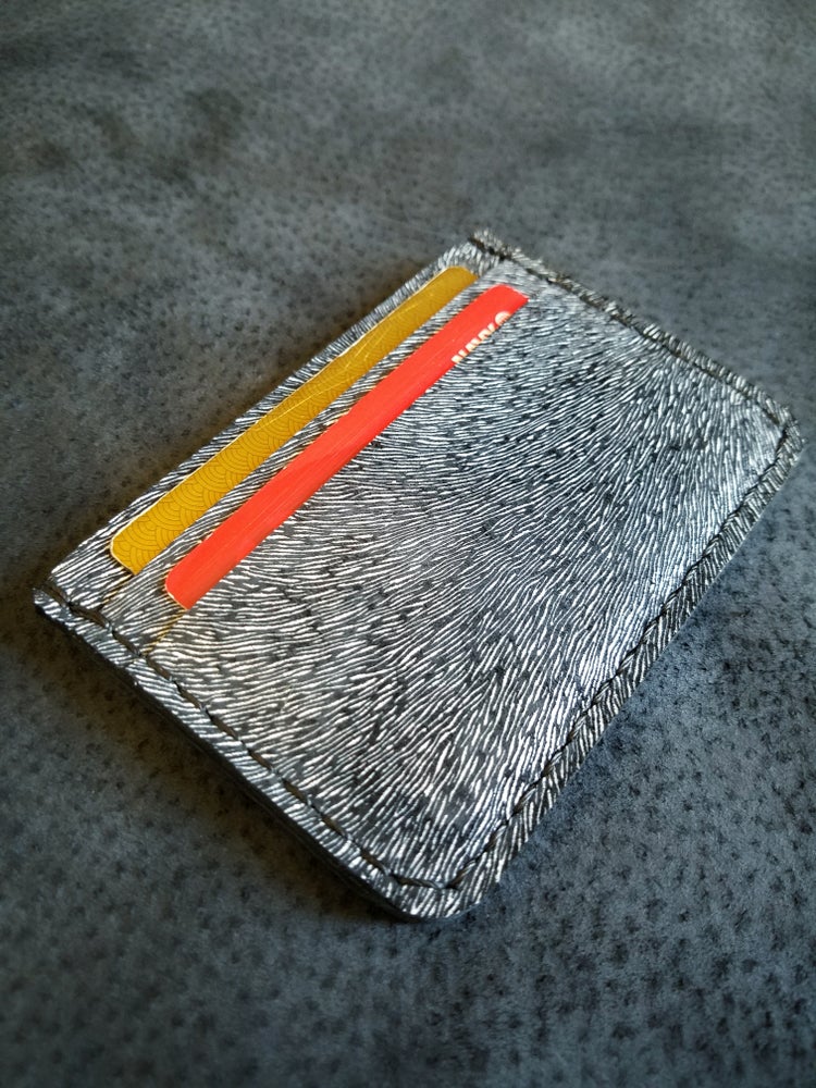 Javelina Limited 5 Pocket Minimalist Leather Wallet Handmade