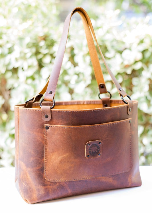 The Whitney Leather Tote Bag