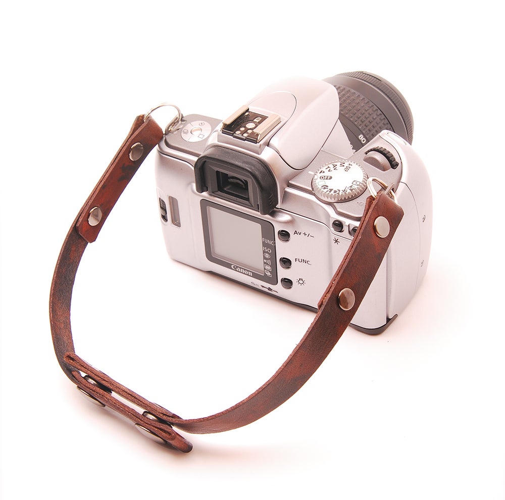 Custom personalized Leather Camera Strap, Doubles as a Hand Carry Strap